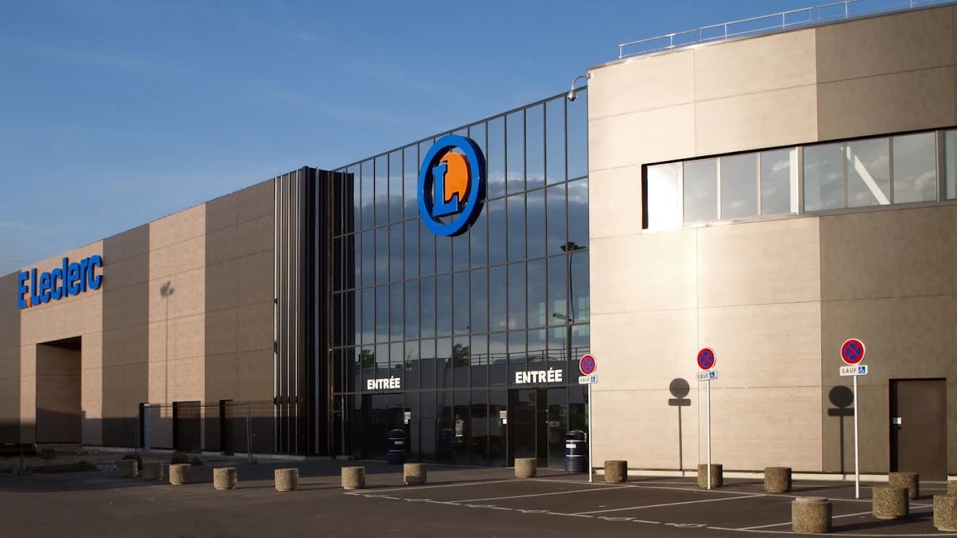Façade du magasin E.Leclerc Saint-Louis